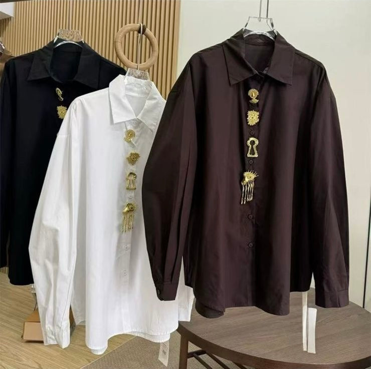 Broach Poplin Shirt