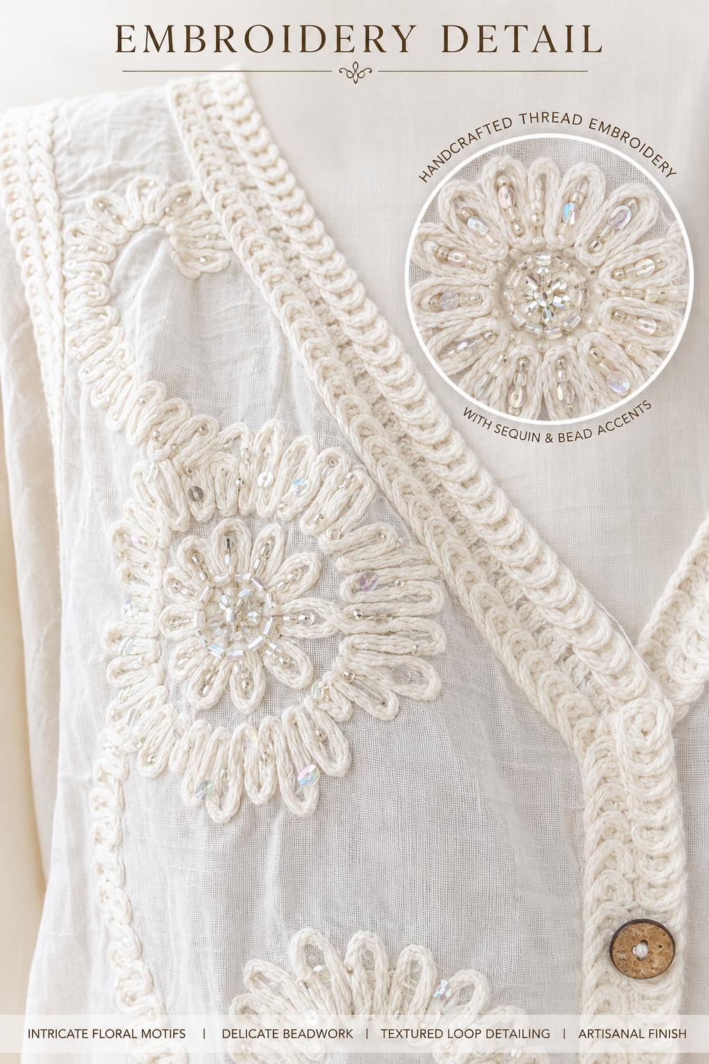Island Ease Embroidered Co-ord Set