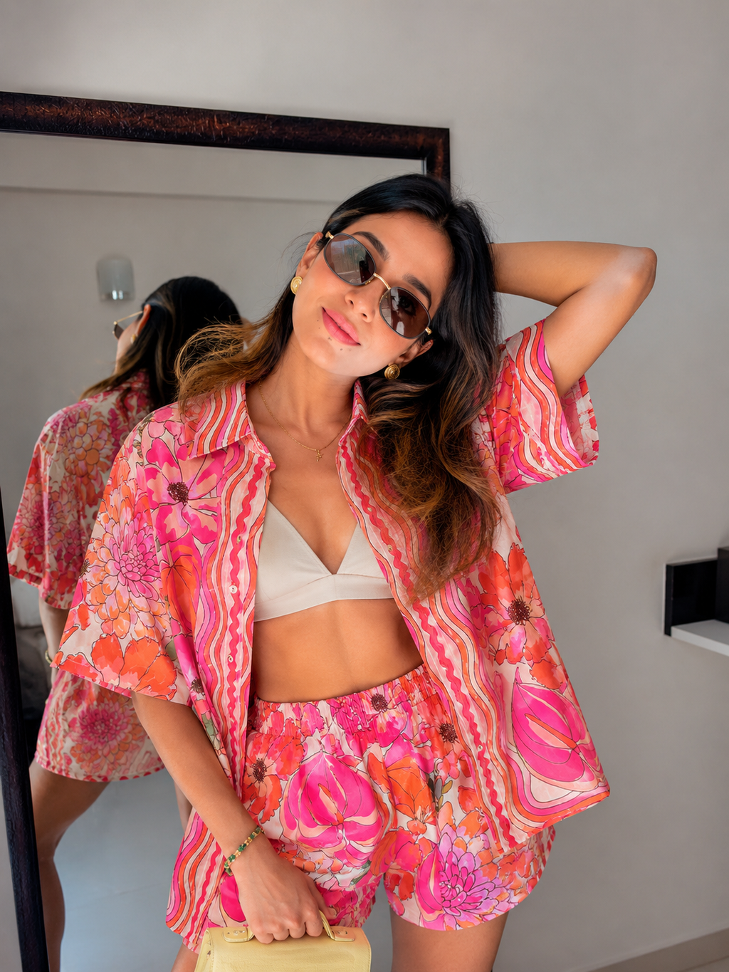 Sunset Postcard Co-ord Set