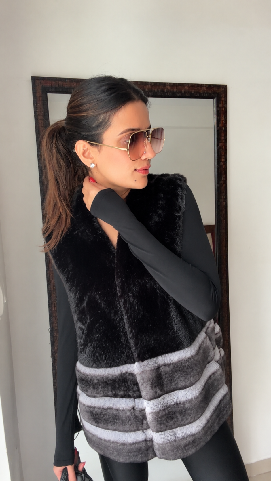 Luxe Faux Fur Fall Gilet (Vest)