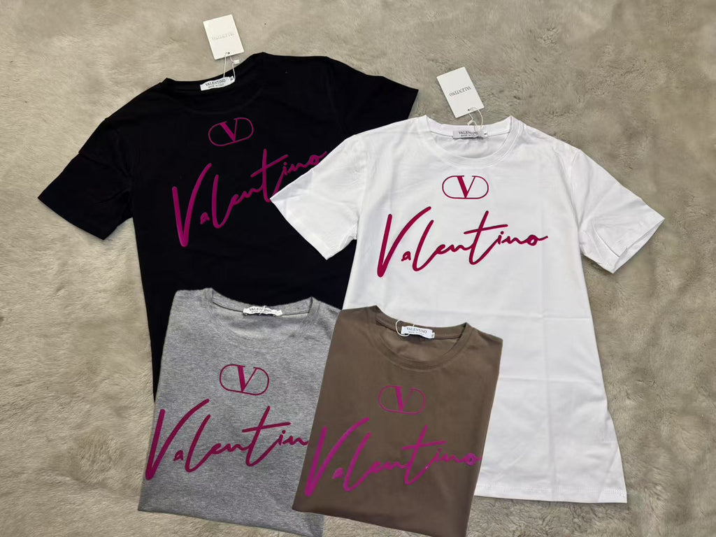 Pink Detailed Round Tee