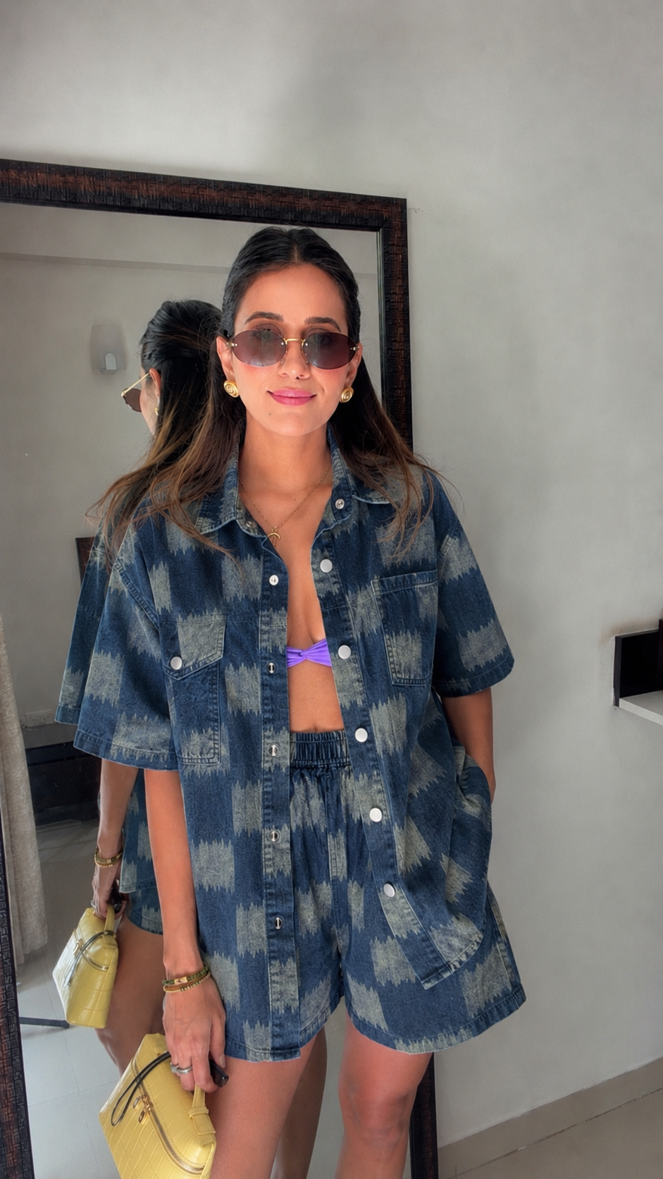 Chic Denim Co-Ord Set