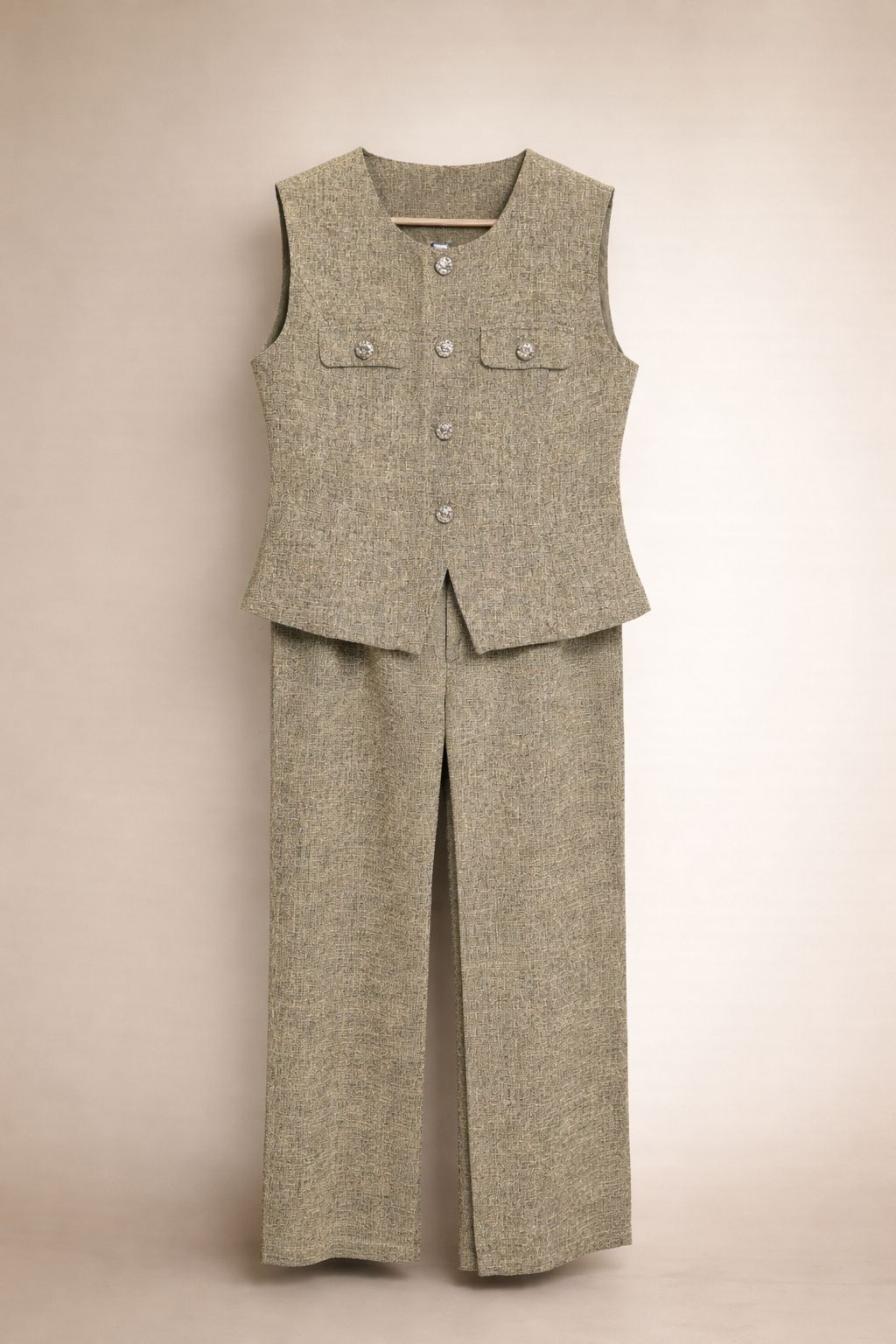 Vest Belted Co-ord Set