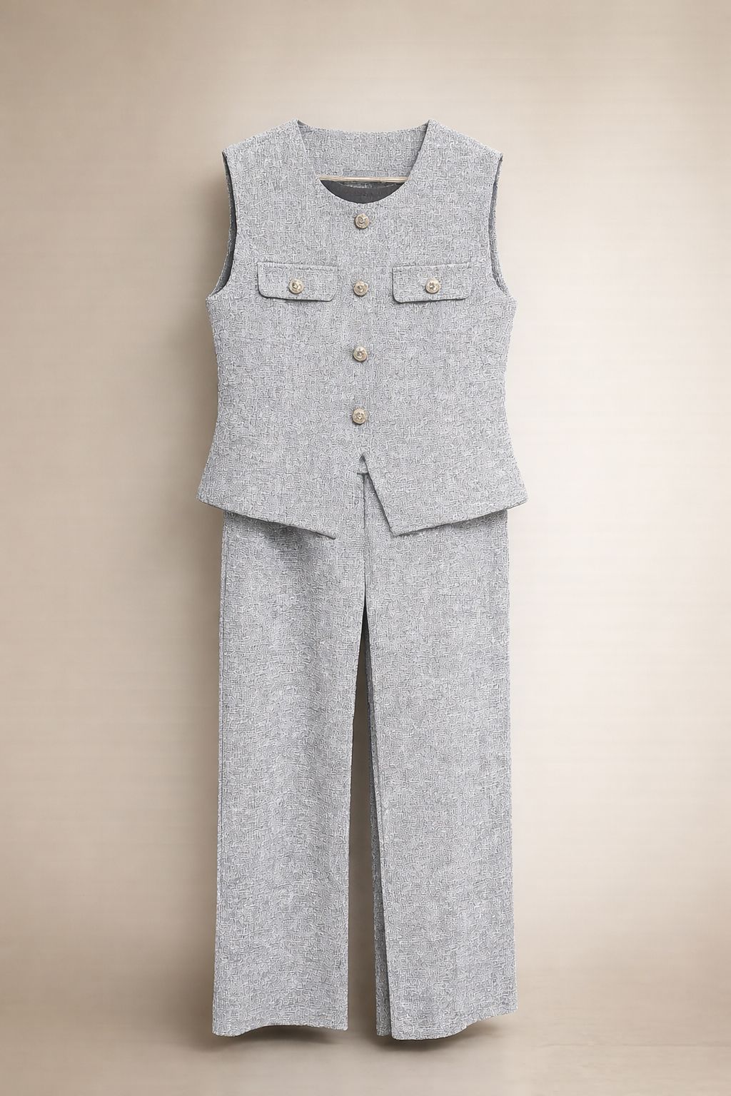 Vest Belted Co-ord Set
