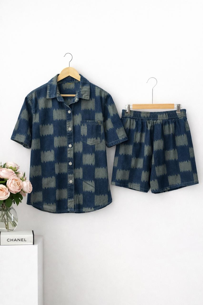 Chic Denim Co-Ord Set
