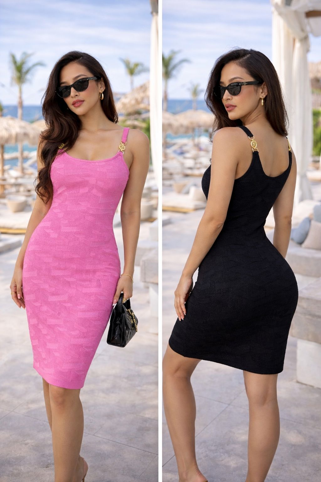 Sleek Bodycon Midi Dress