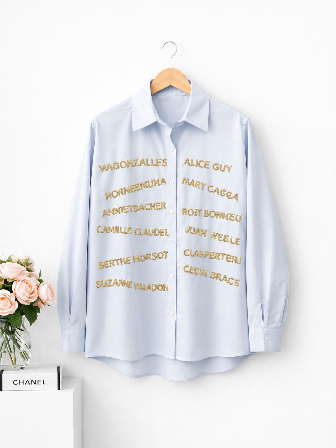 Typography Detail Shirt