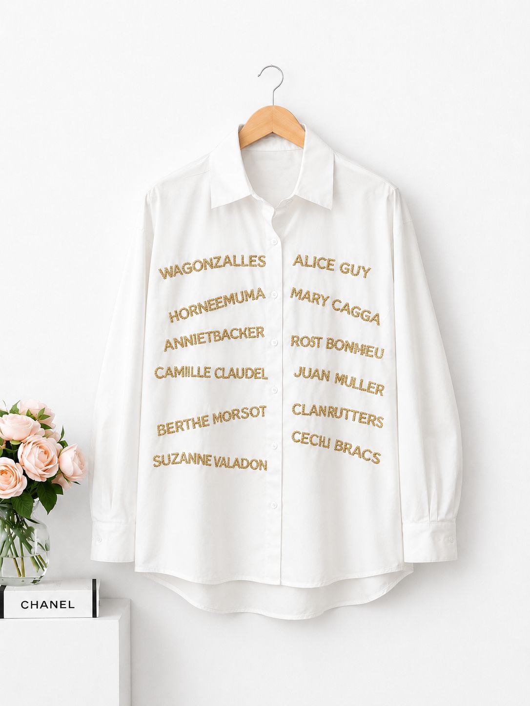 Typography Detail Shirt
