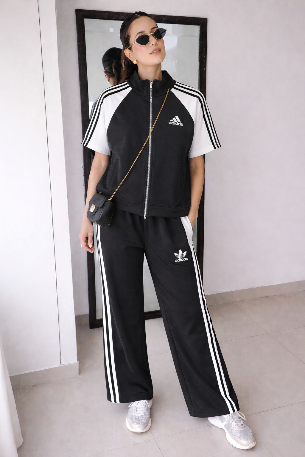 Athleisure Stripe Lounge Set
