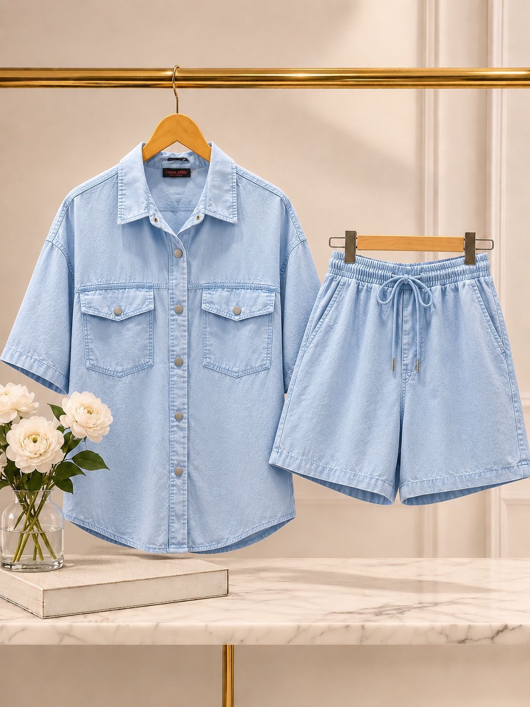 Light Summer Denim Co-ord Set