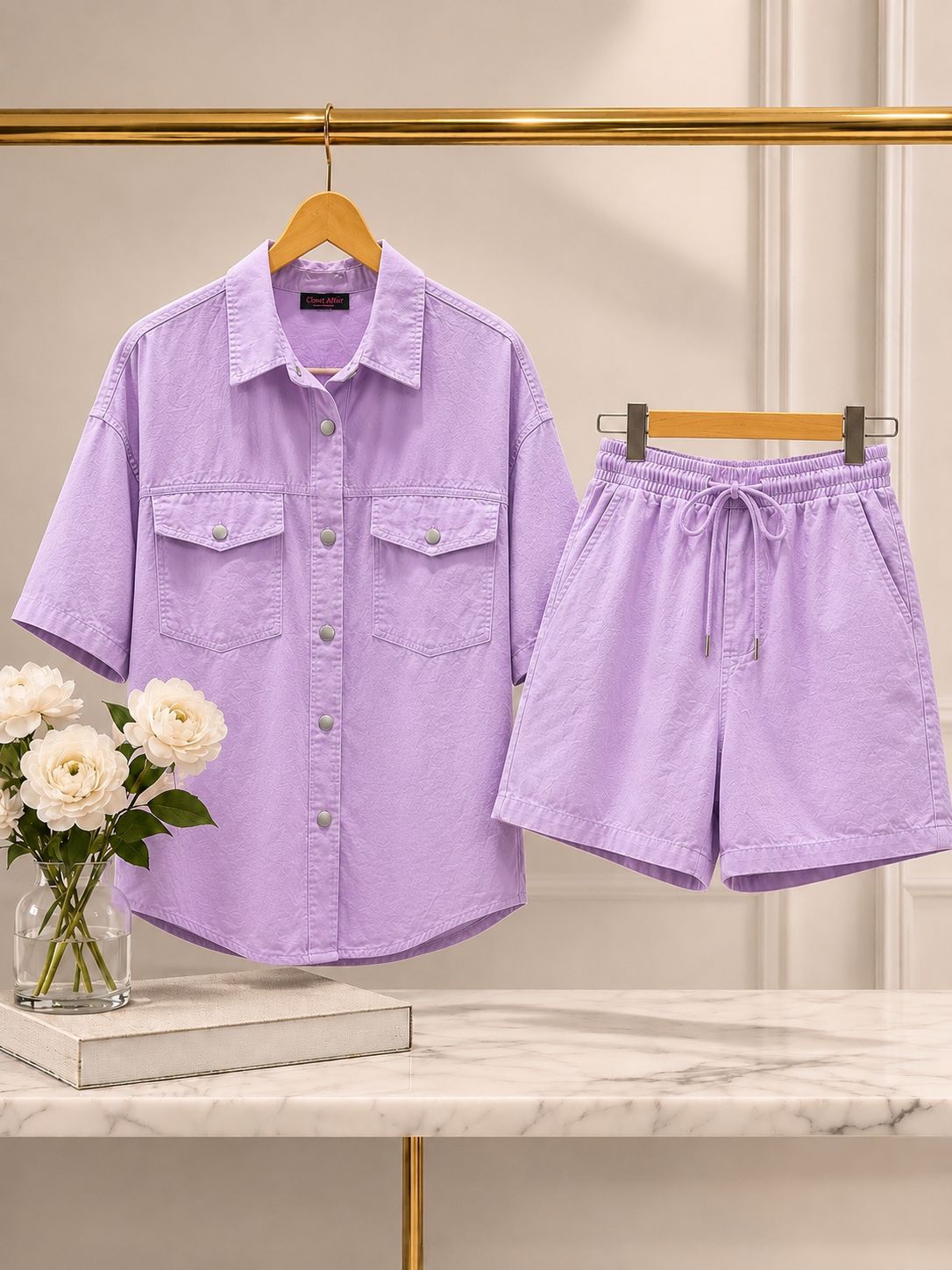 Light Summer Denim Co-ord Set