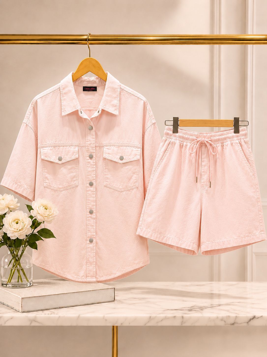 Light Summer Denim Co-ord Set