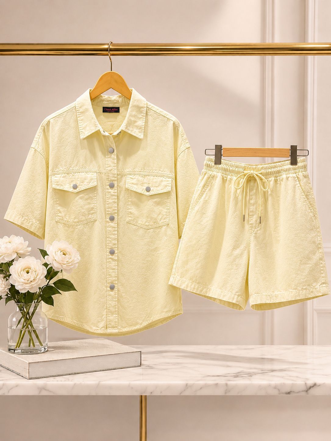 Light Summer Denim Co-ord Set