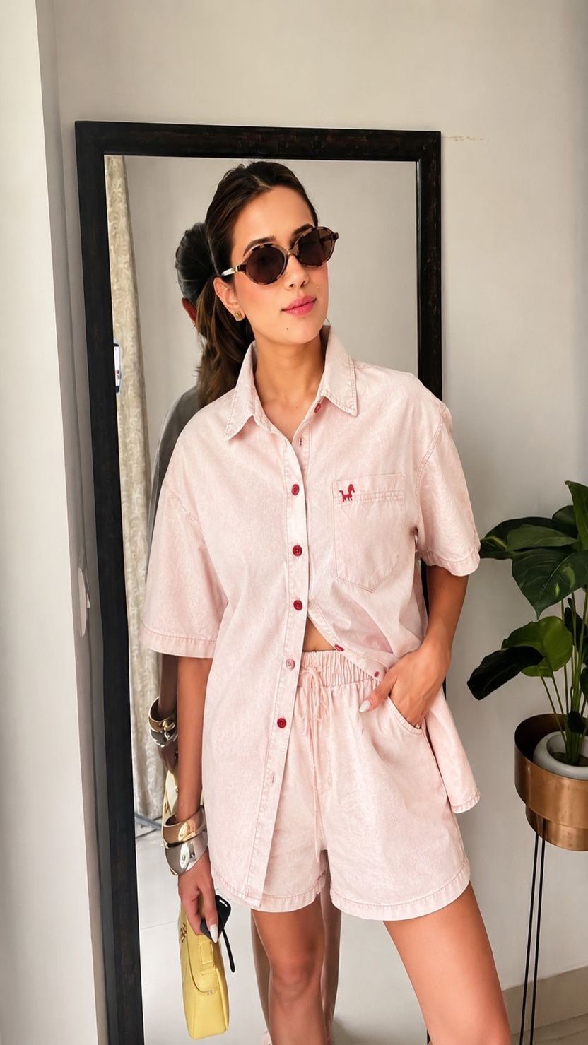 Light Summer Denim Co-ord Set