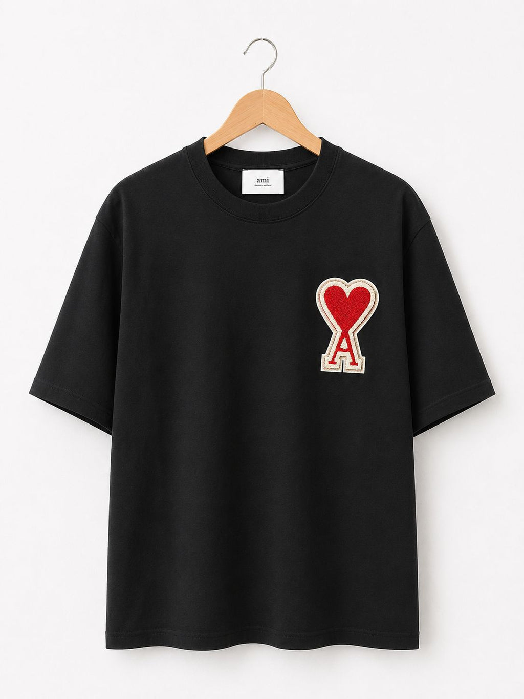 Heart Patch Cotton Tee