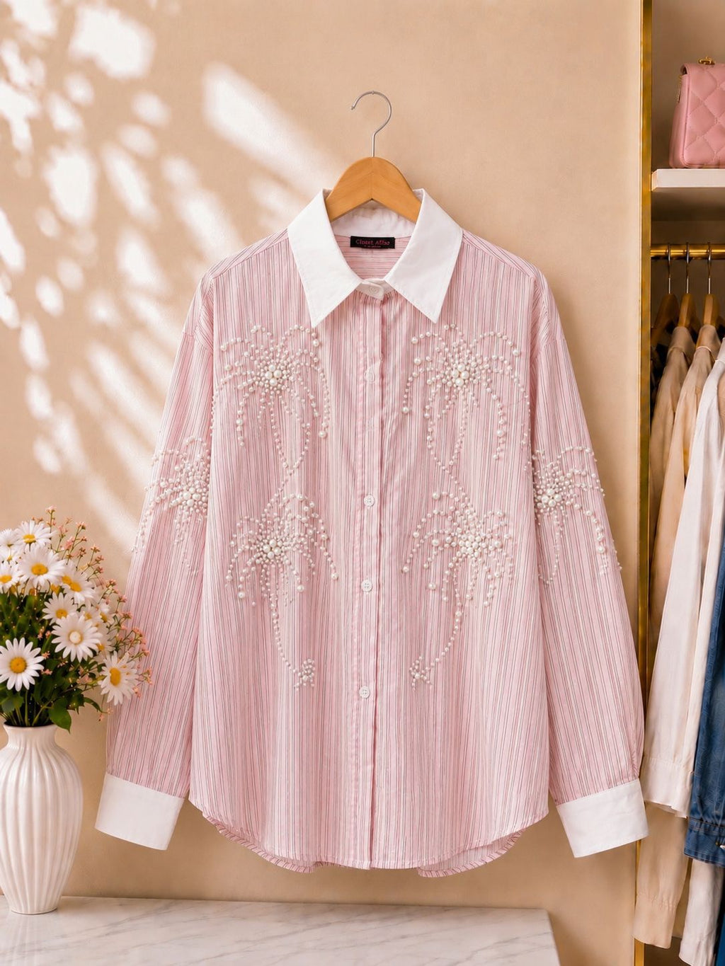 Cotton Embellished Shirt