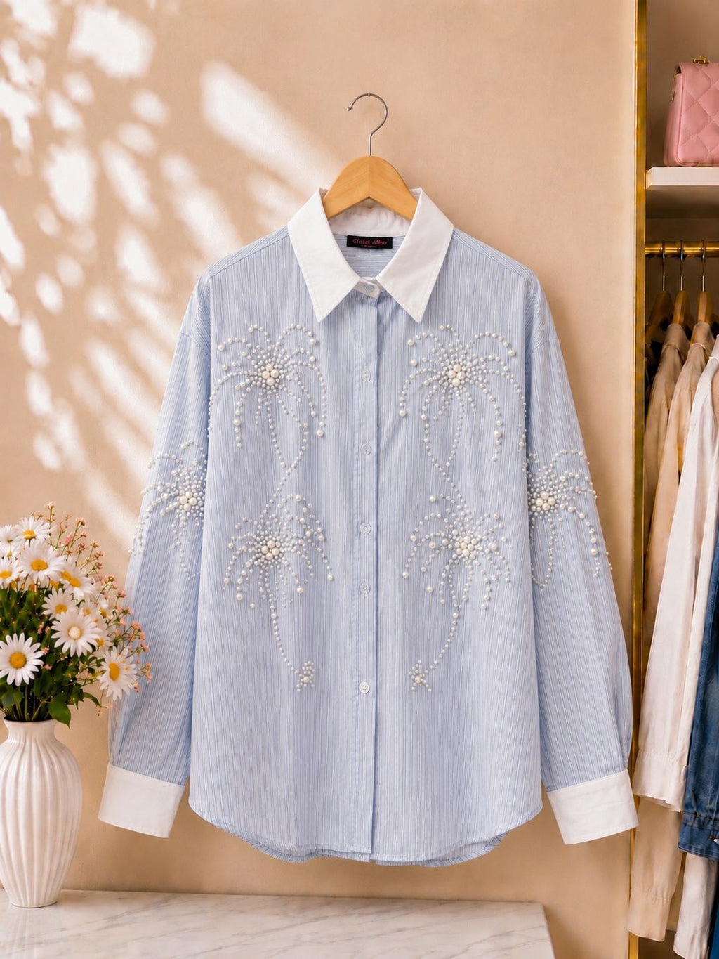 Cotton Embellished Shirt