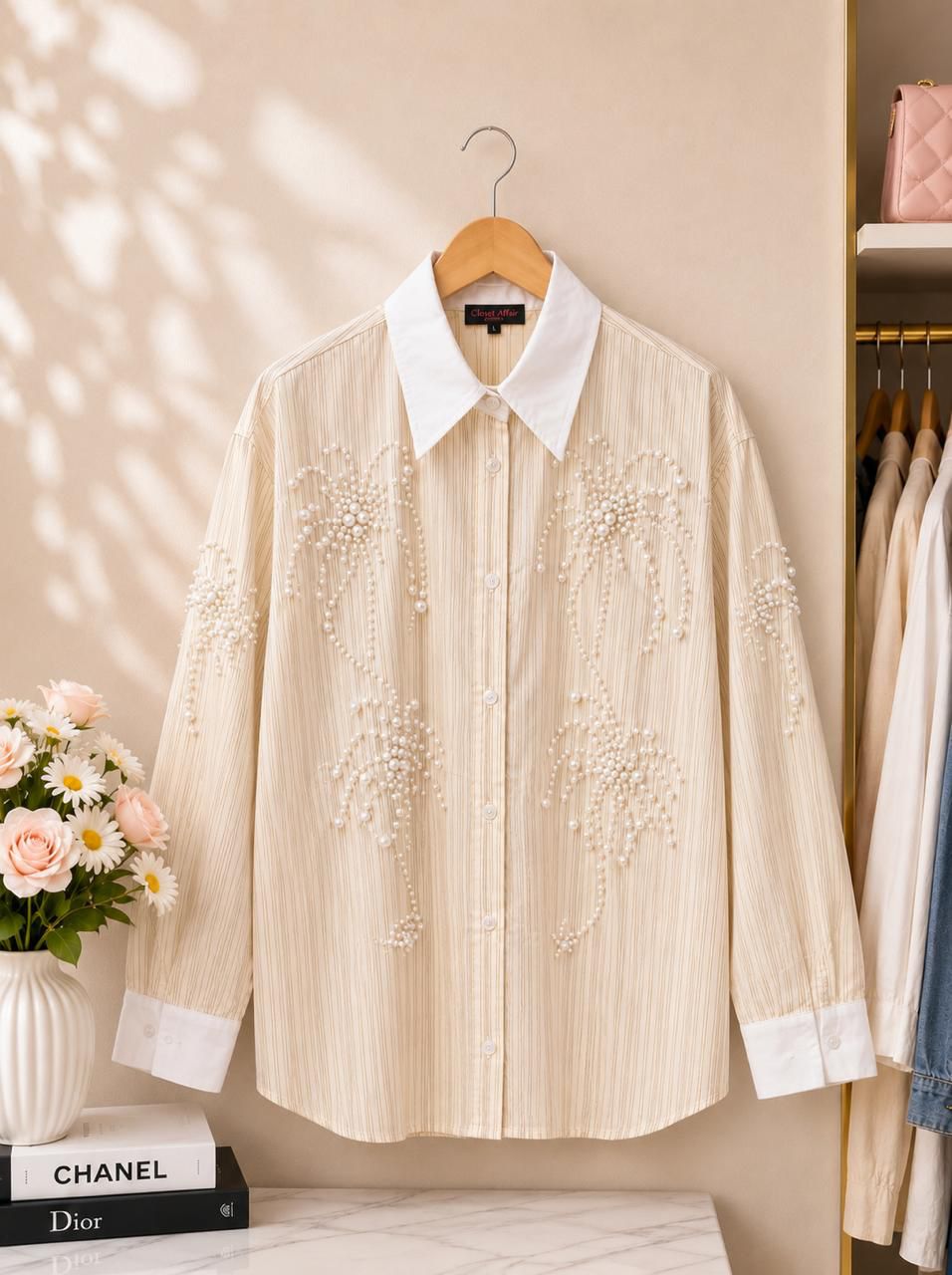 Cotton Embellished Shirt