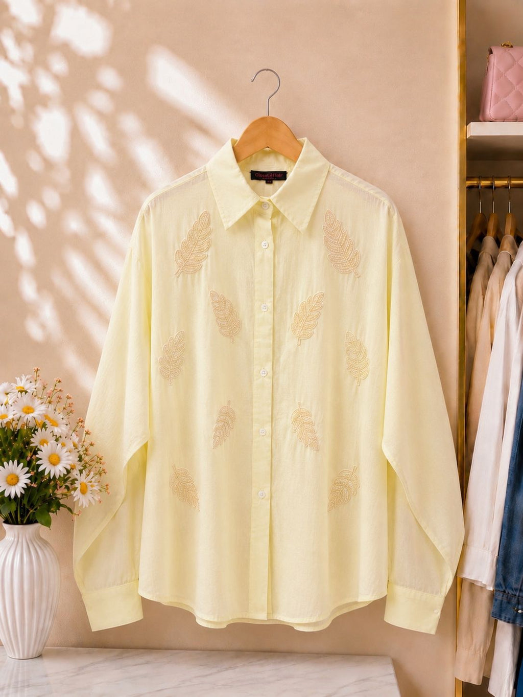 Women’s Cotton Embroidered Shirt
