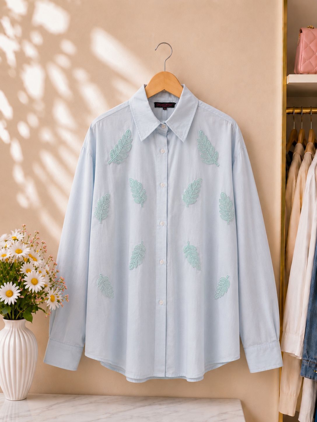 Women’s Cotton Embroidered Shirt