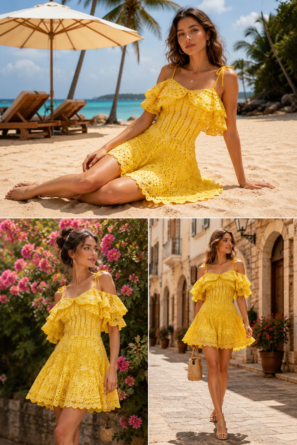 Breeze Ruffle Mini Dress