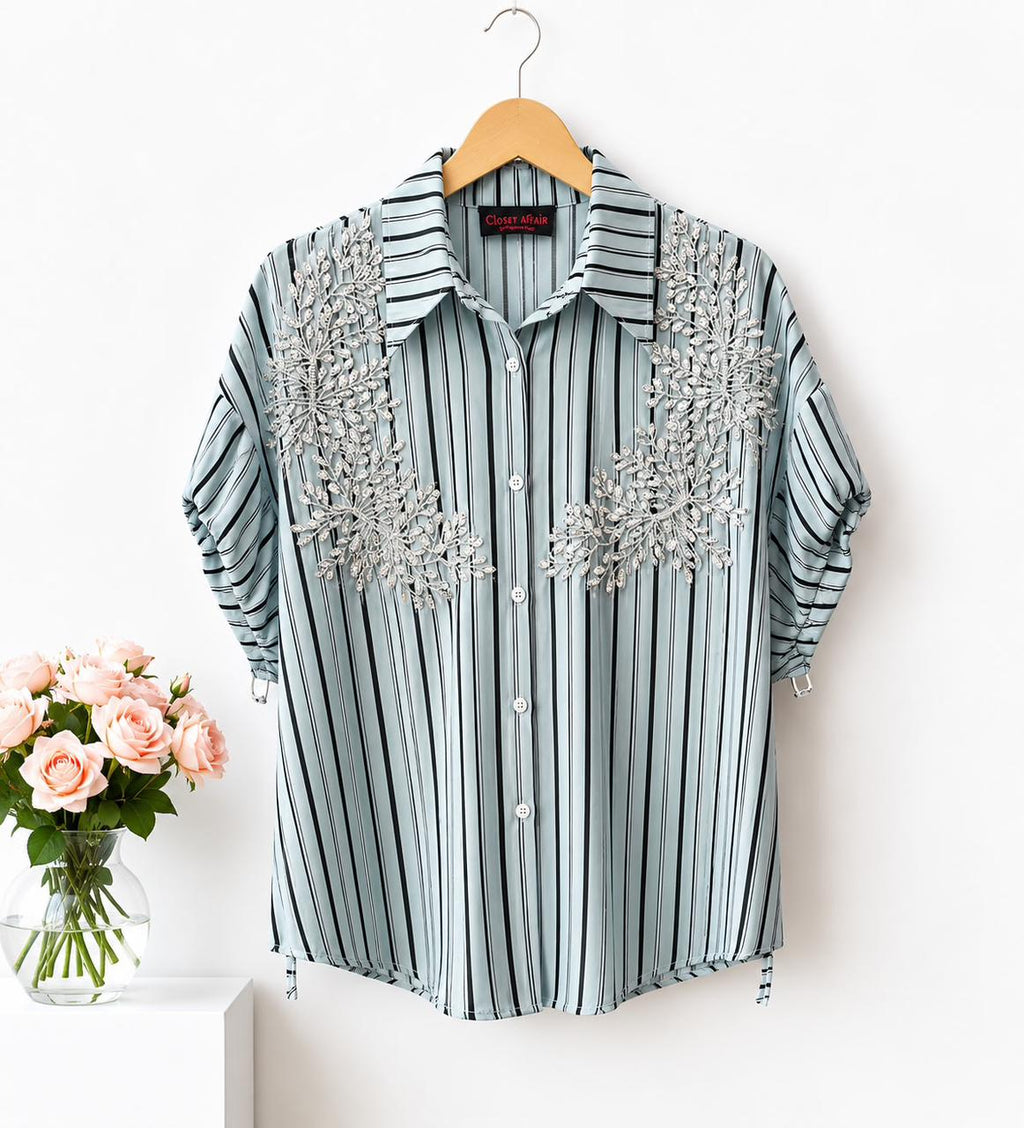 Signature Floral Lace Shirt