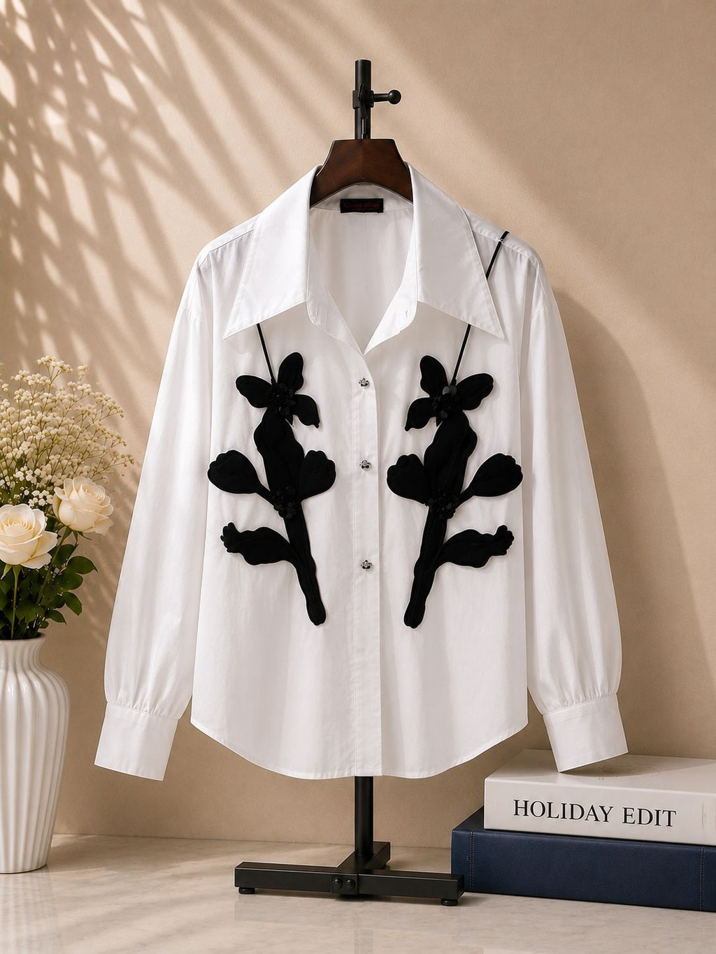 Flutter Bloom Cotton Shirt