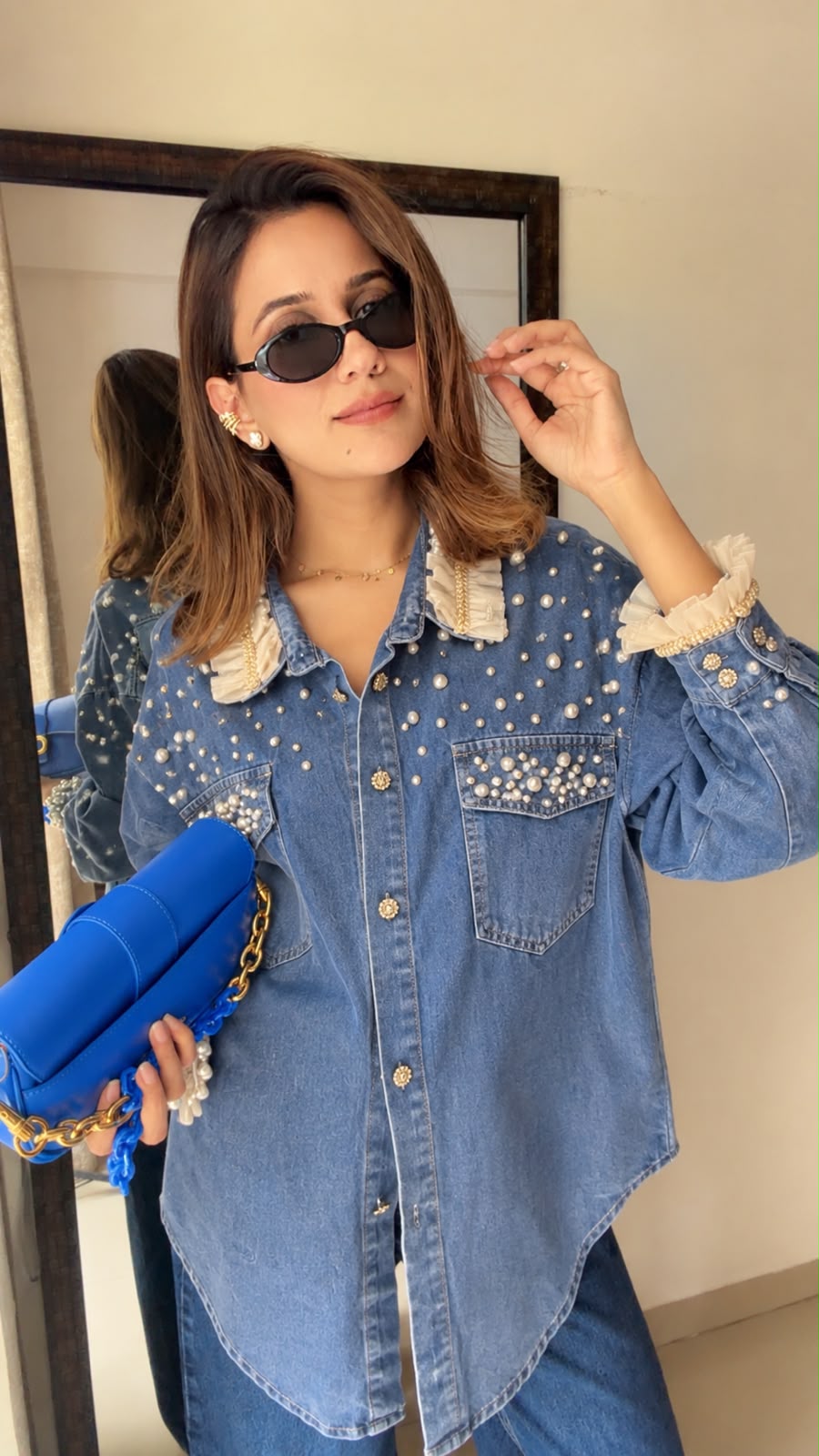 Pearl Studded Shirt