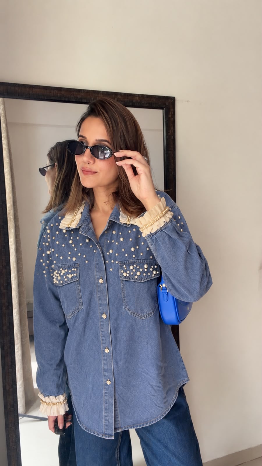 Pearl Studded Shirt