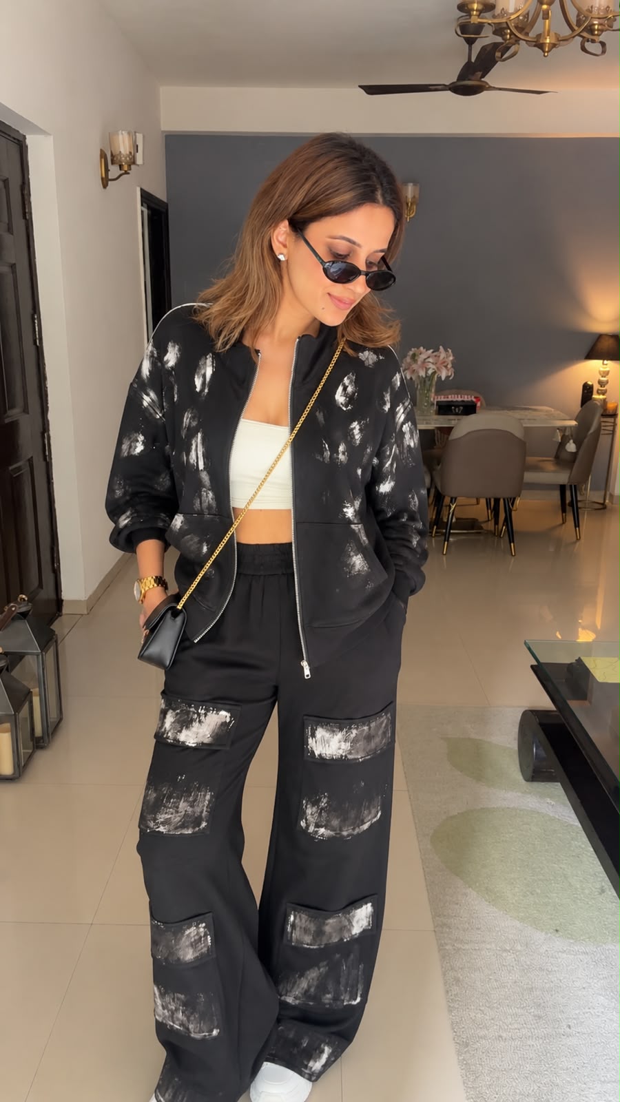 Abstract Print Co-ord Set