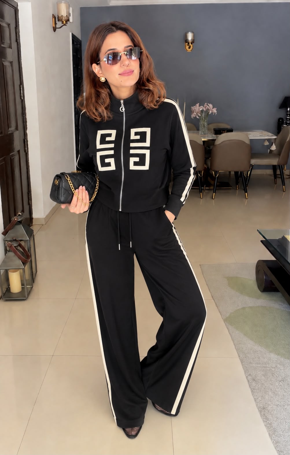 Monogram Track Co-Ord Set