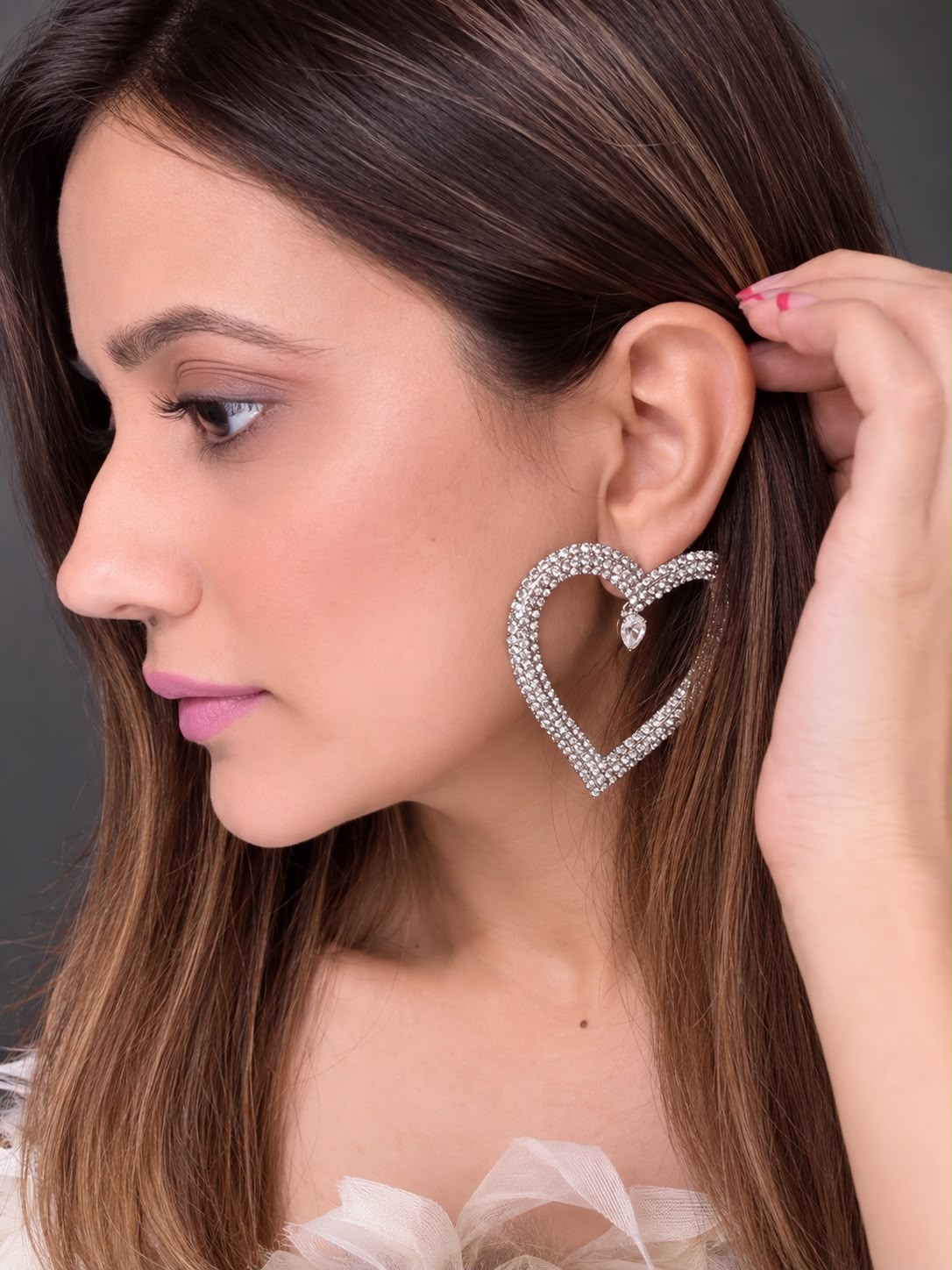 Heart Oversized Earrings