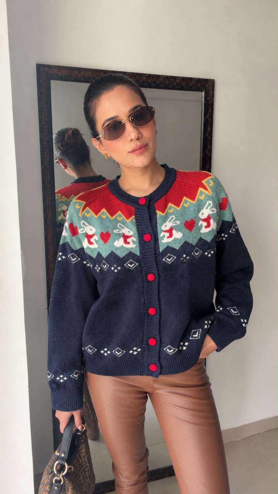 Buttoned Fall Cardigan
