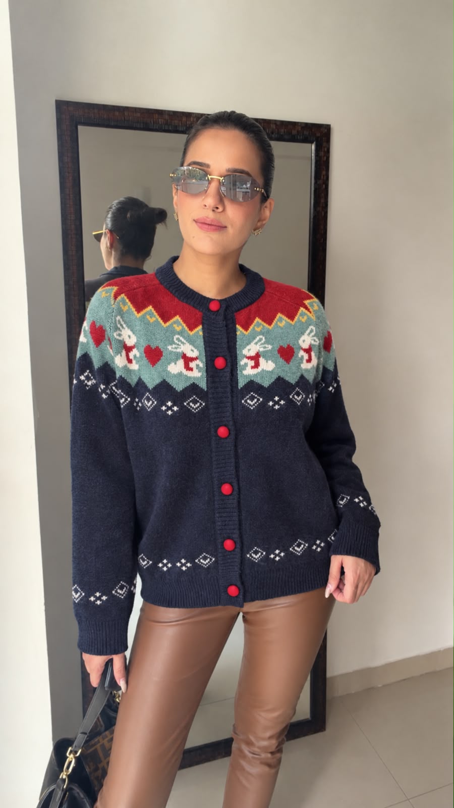 Buttoned Fall Cardigan