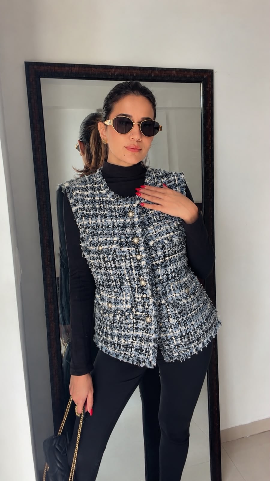 Tweed Jacket Vest