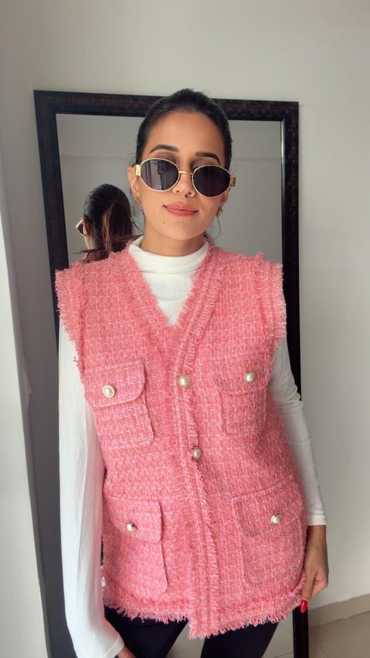Tweed Fall Vest