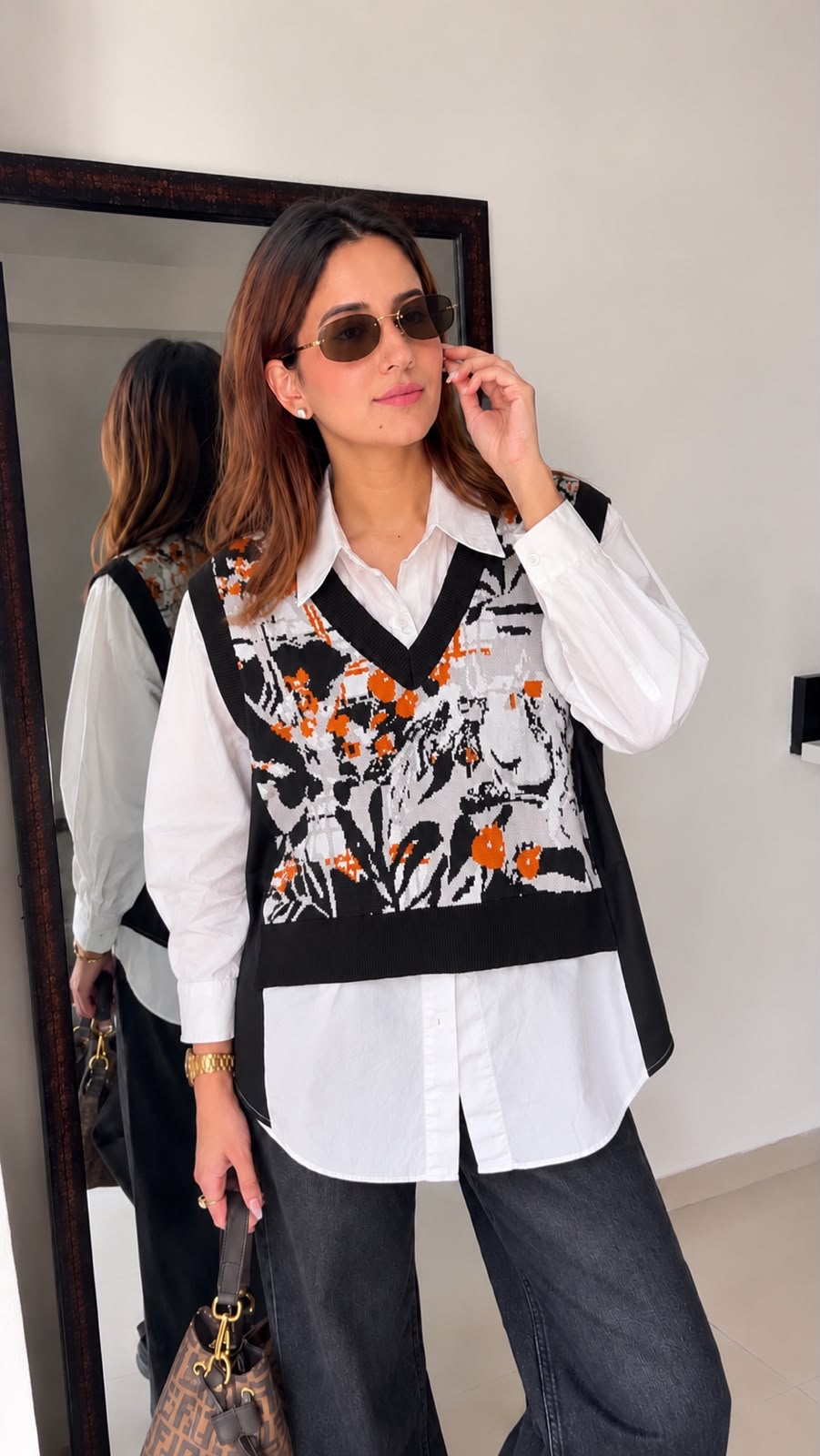 Knit Sweater Shirts