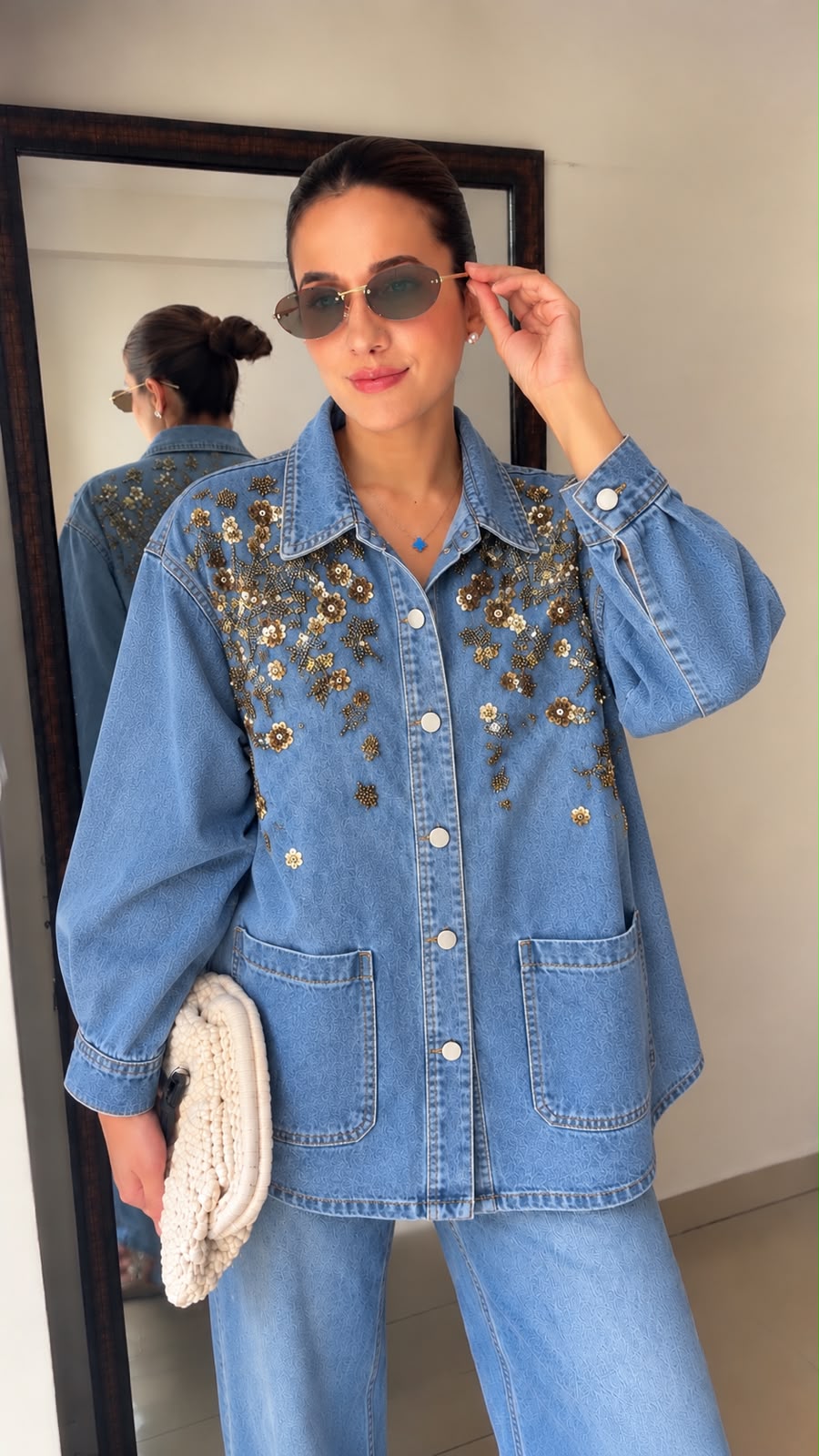 The Bloom Denim Jacket