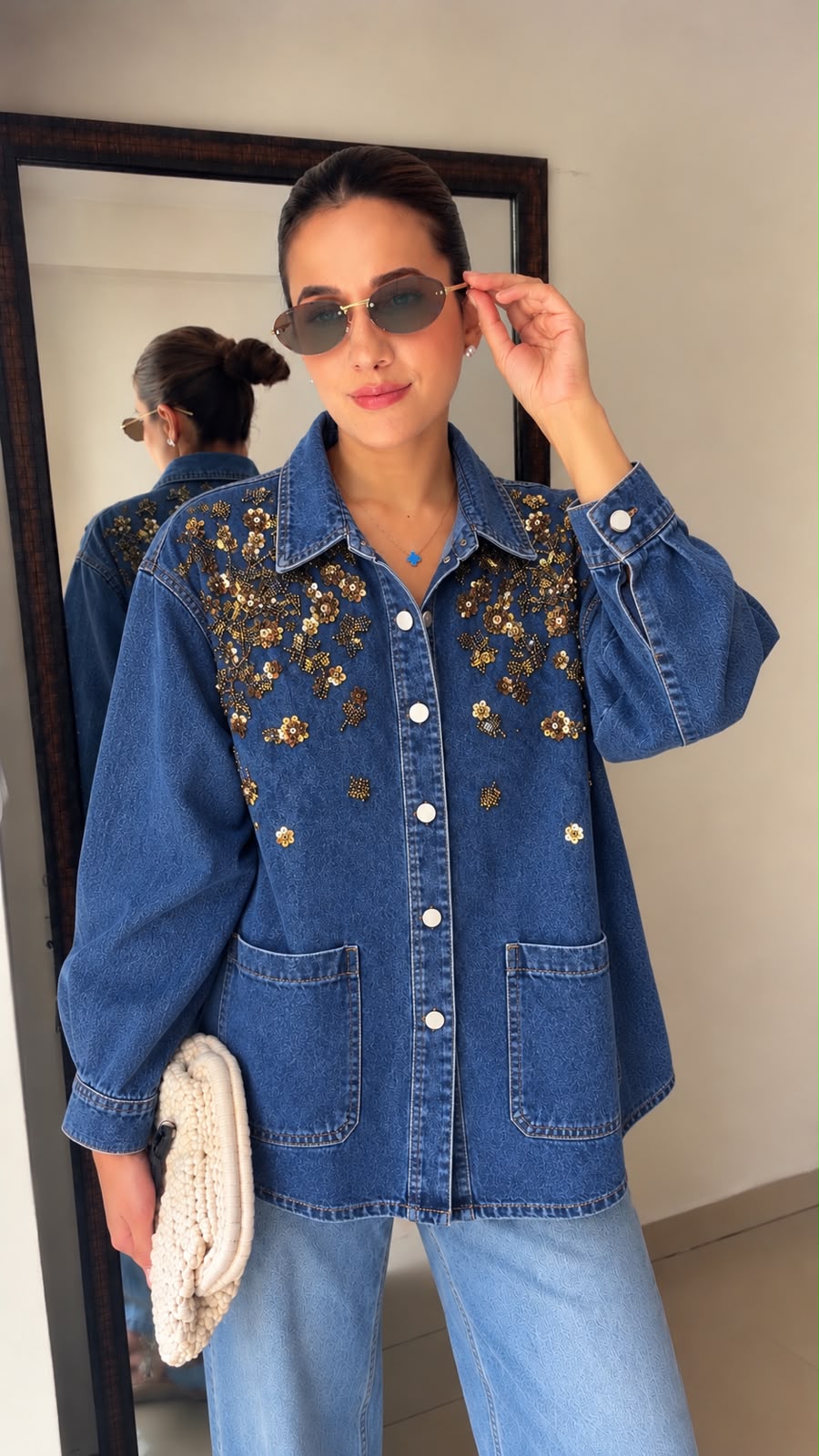 The Bloom Denim Jacket