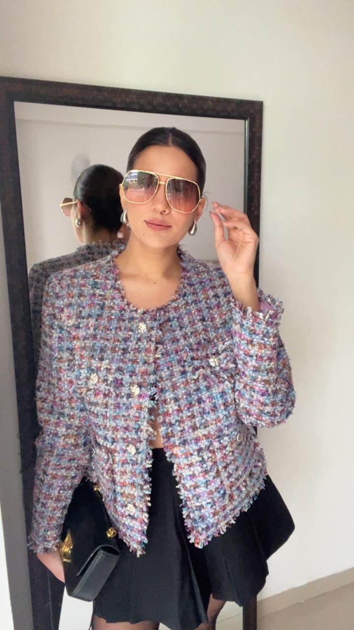 Multi Tweed Fall jacket