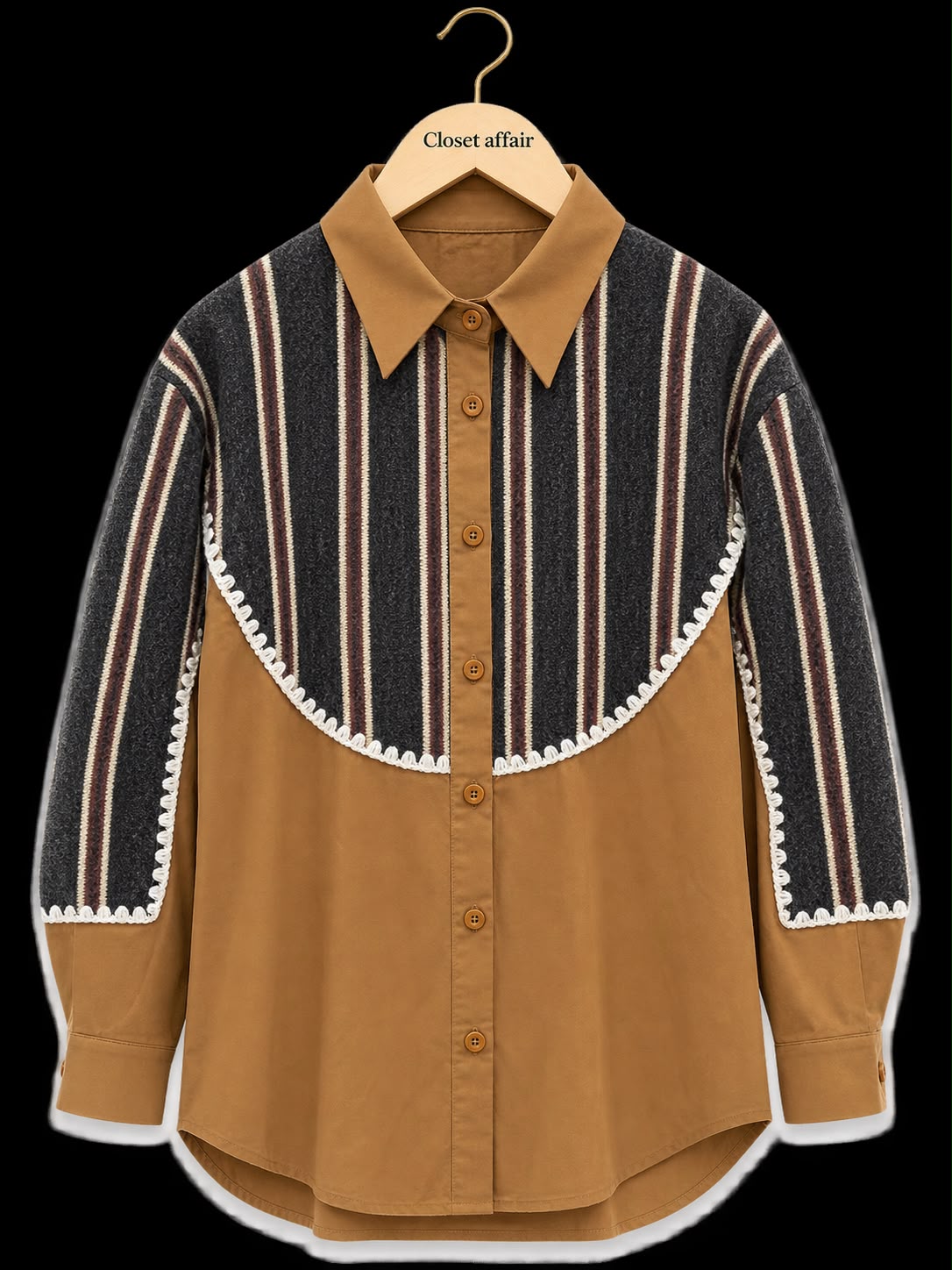 Stylish Muse Fall Knit Shirt