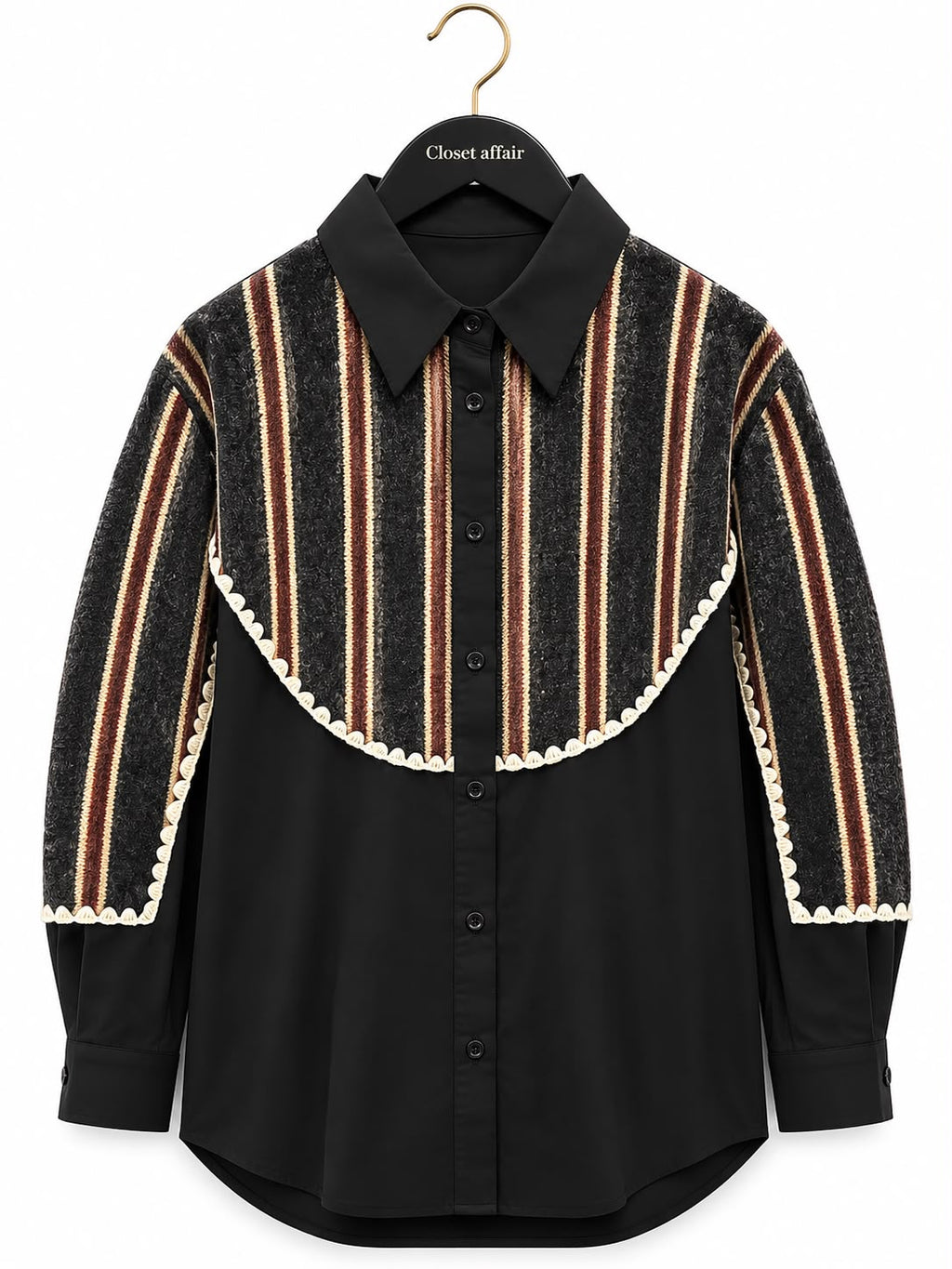 Stylish Muse Fall Knit Shirt