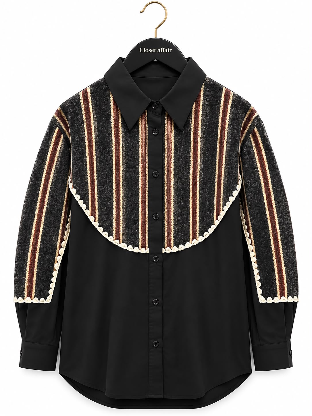 Stylish Muse Fall Knit Shirt