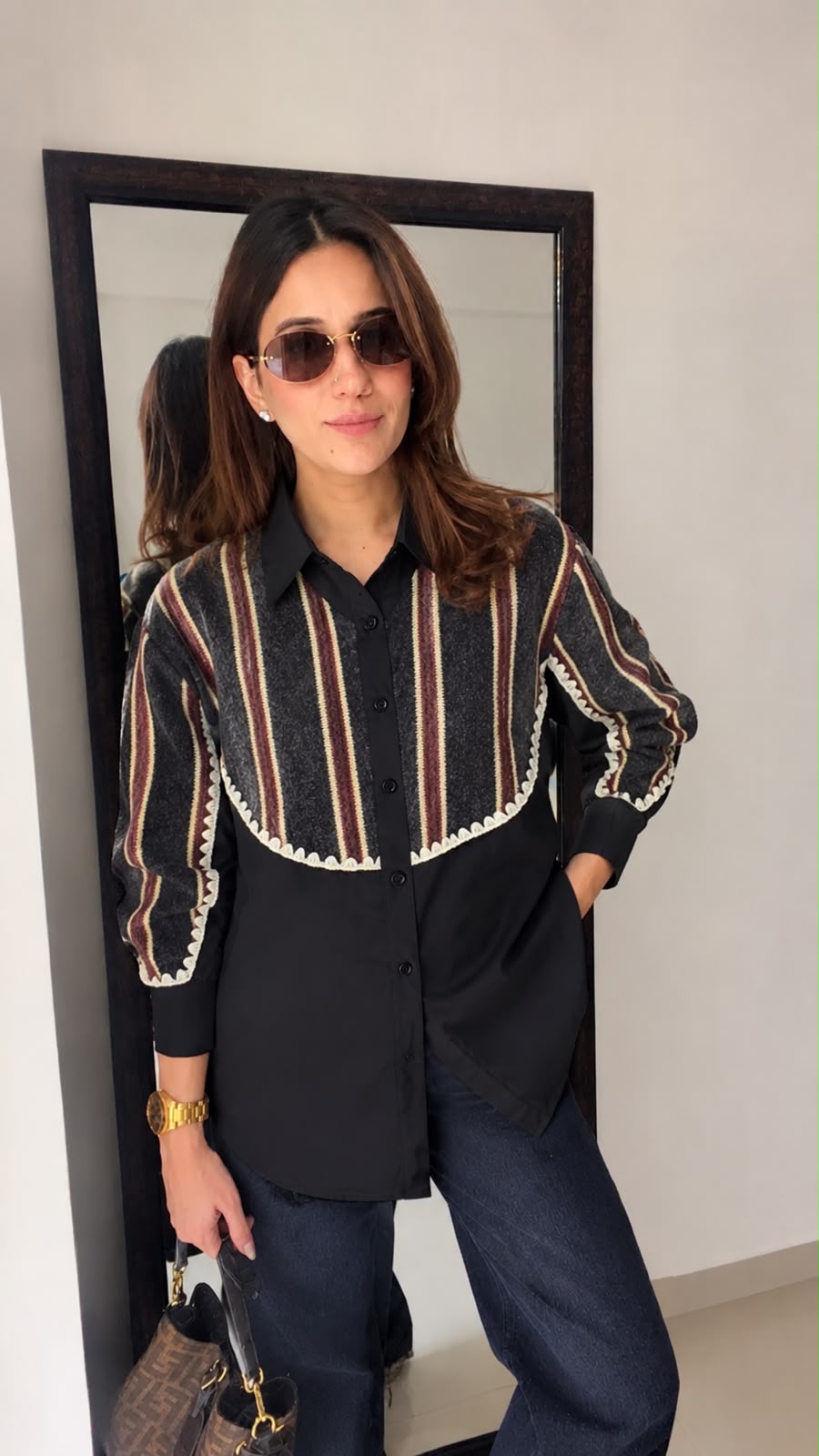 Stylish Muse Fall Knit Shirt