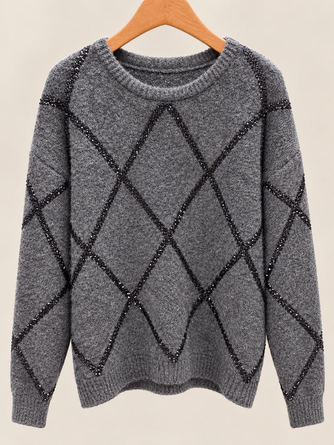 Criss Cross Knit  Fall Jumper