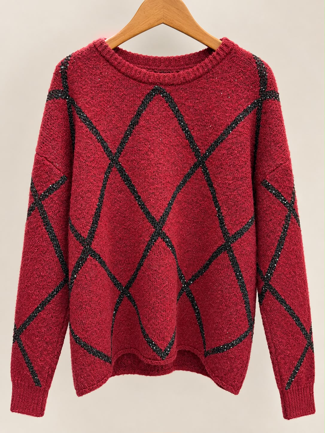 Criss Cross Knit  Fall Jumper