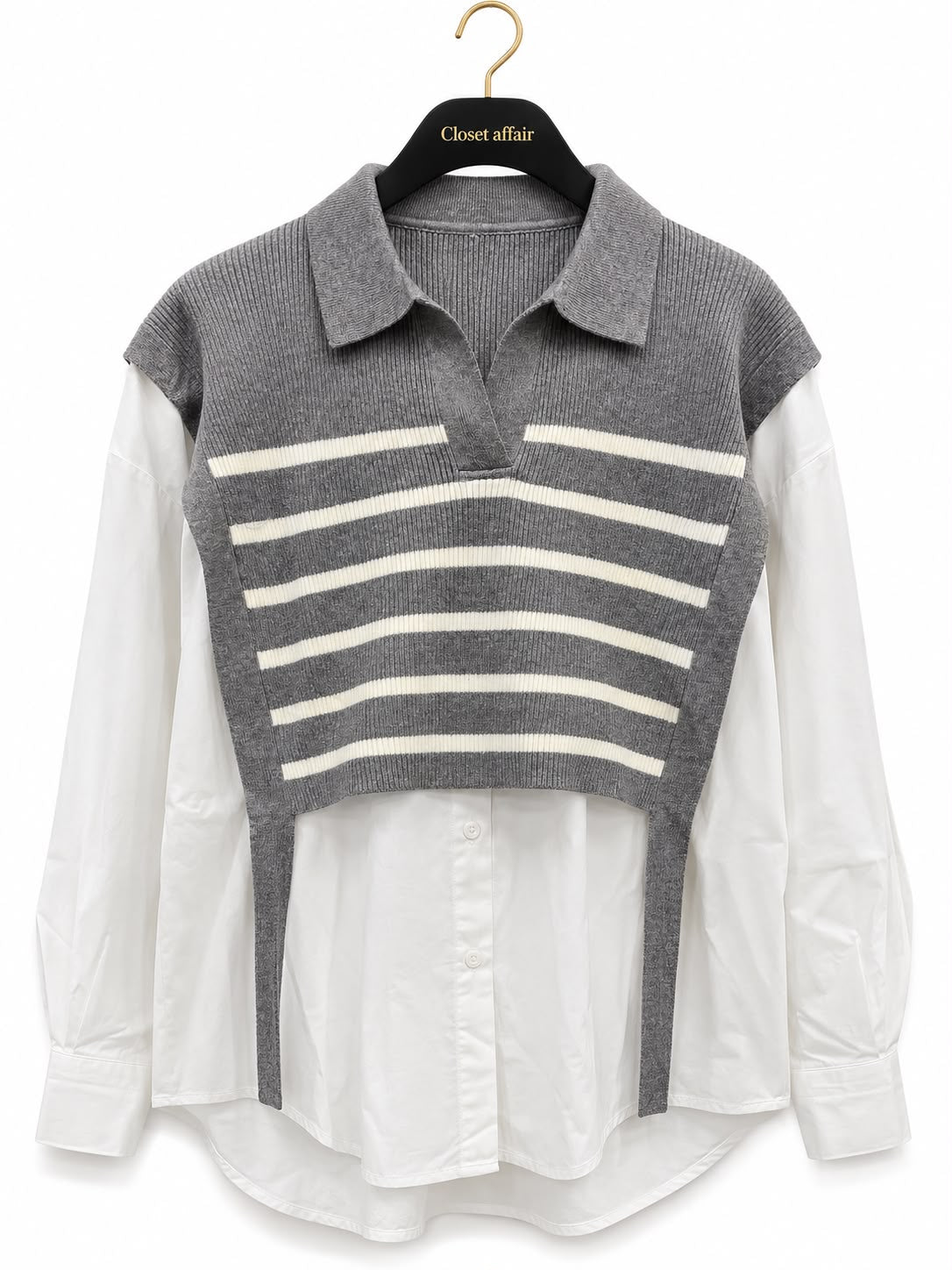 Signature Stripe Fall Knit Shirt