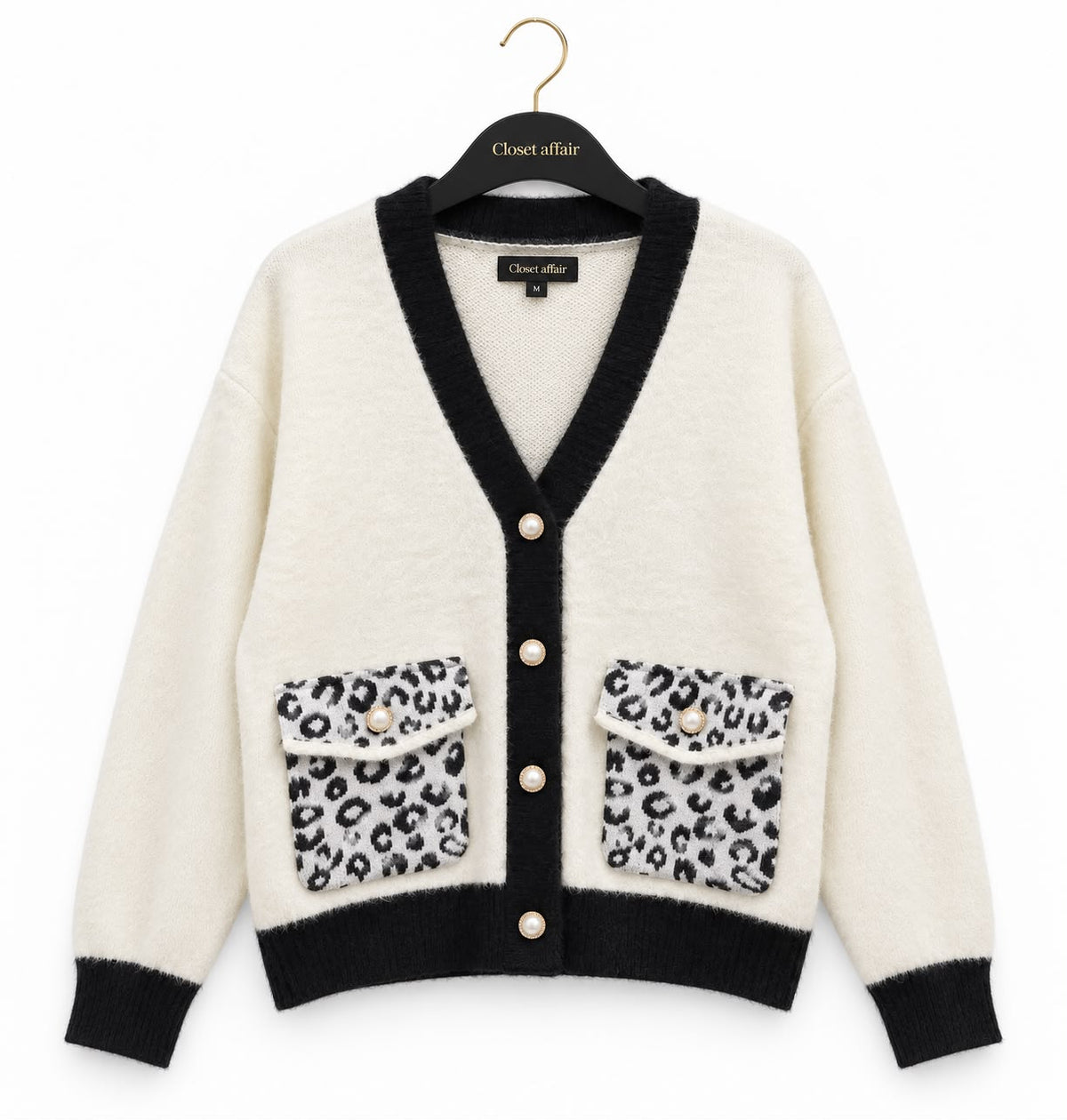 Fuzzy Knit Fall Cardigan