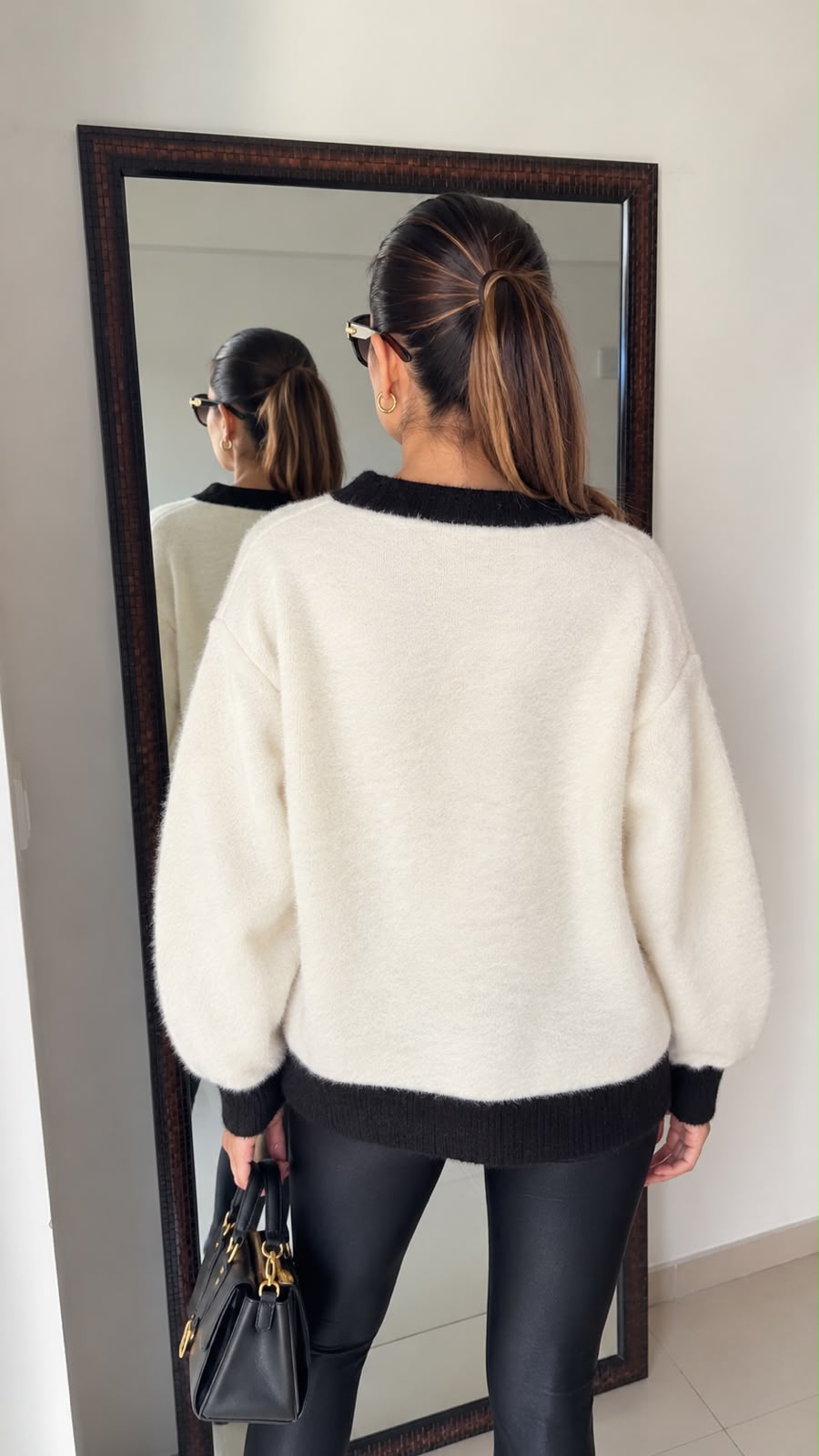 Fuzzy Knit Fall Cardigan
