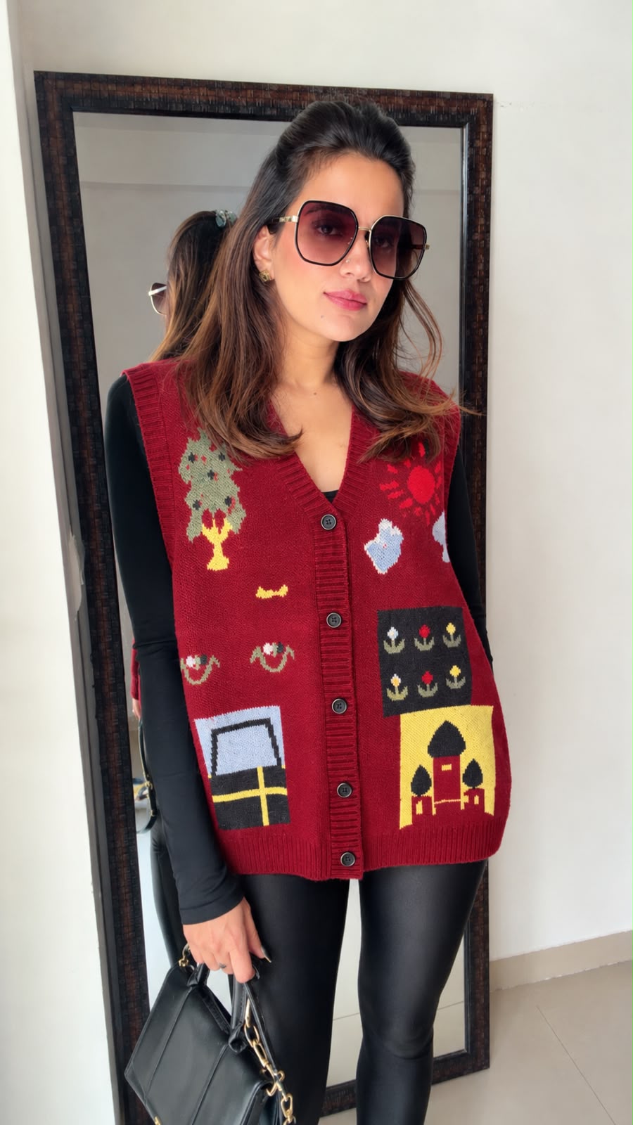 Buttoned Sunshine Fall Vest